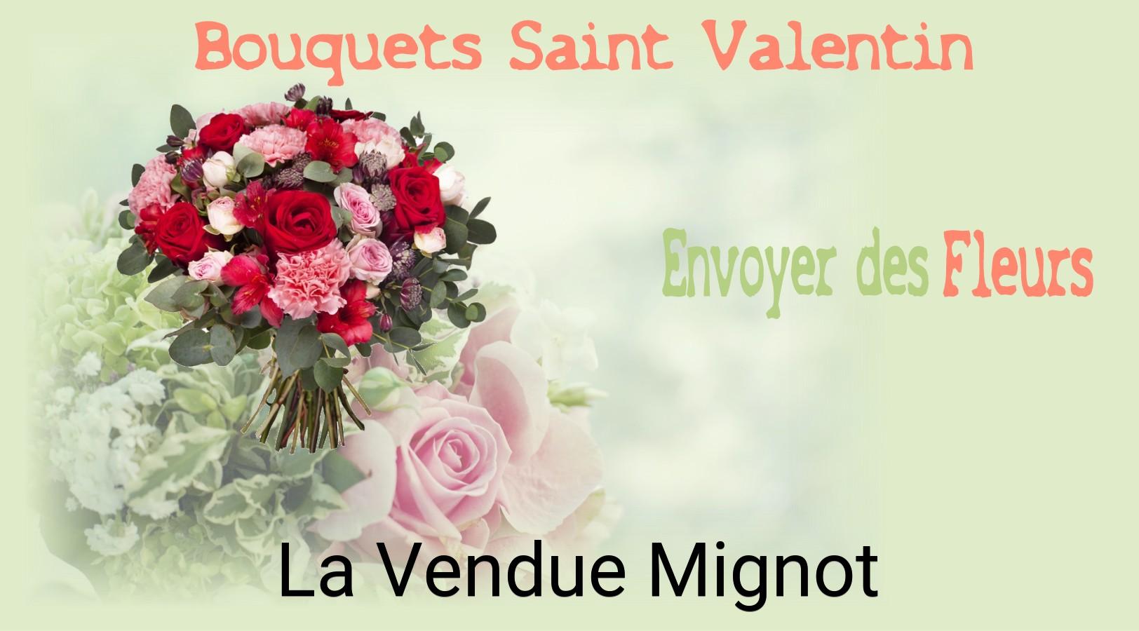 Roses de Saint-Valentin livrées à La Vendue-Mignot
